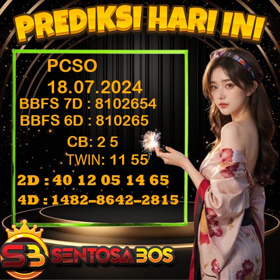 PREDIKSI TOGEL PCSO HARI INI 