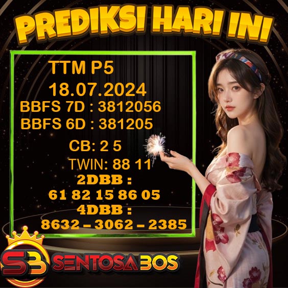 PREDIKSI TOGEL TTM P5 HARI INI