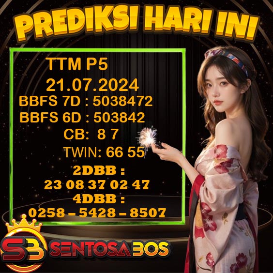 PREDIKSI TOGEL TTM P5 HARI INI