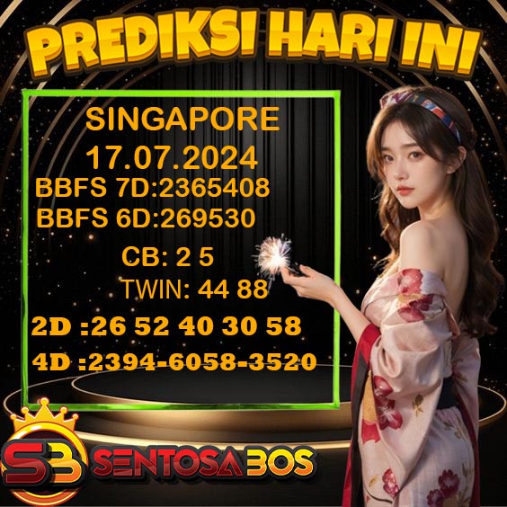 PREDIKSI TOGEL SINGAPORE HARI INI 
