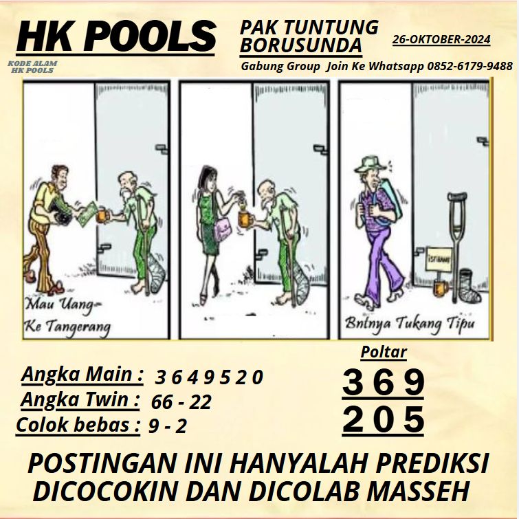 PREDIKSI TOGEL PAK TUNTUNG